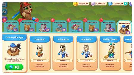 Screenshot of a game